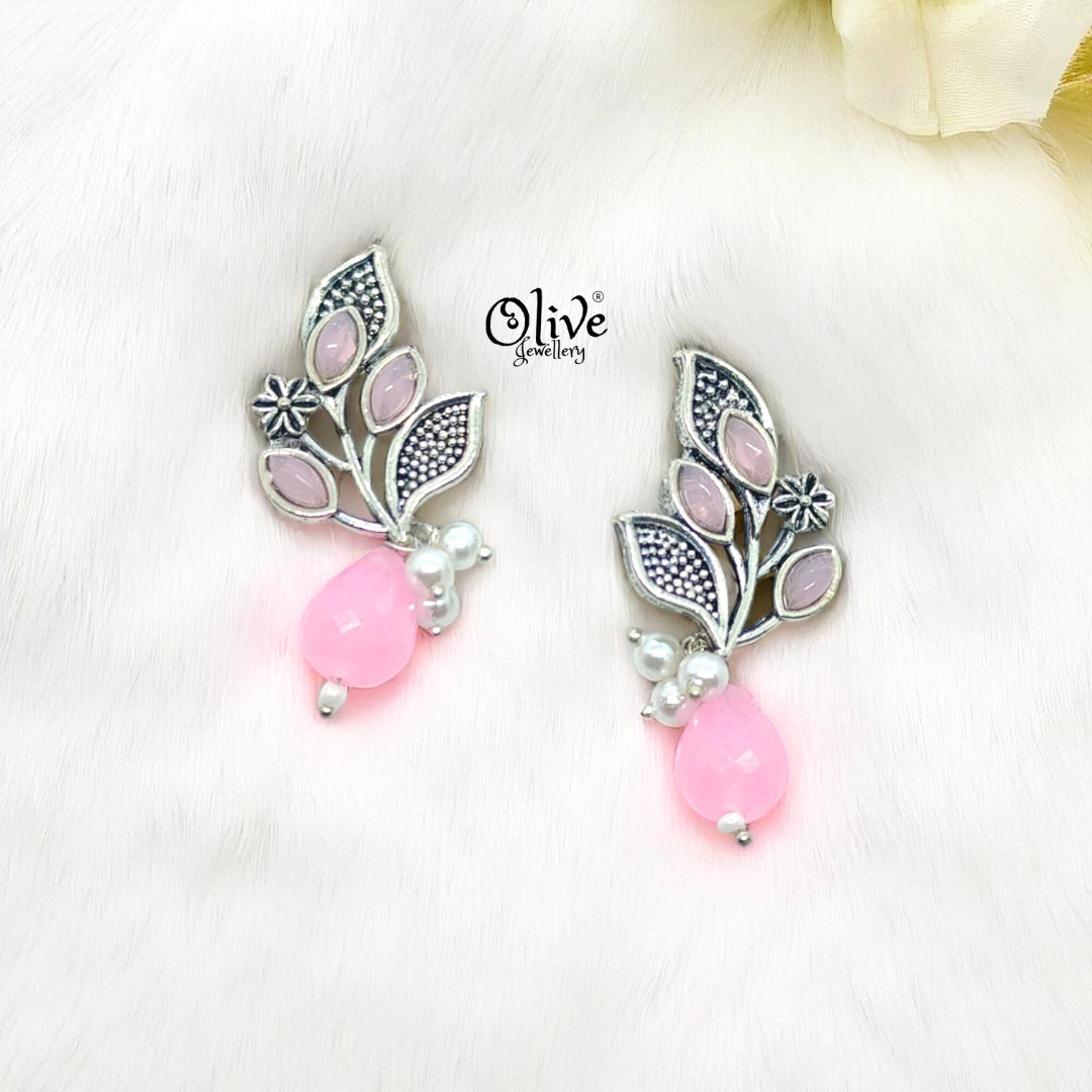 Oxidized Earrings - 146