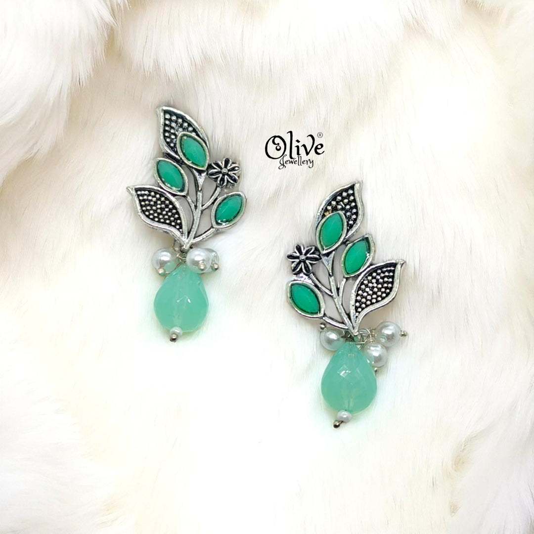 Oxidized Earrings - 146