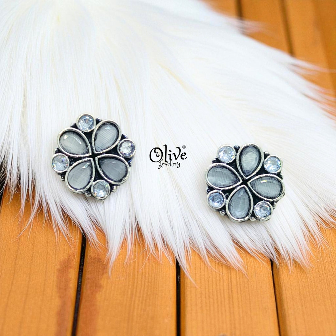 Oxidized Earrings-633