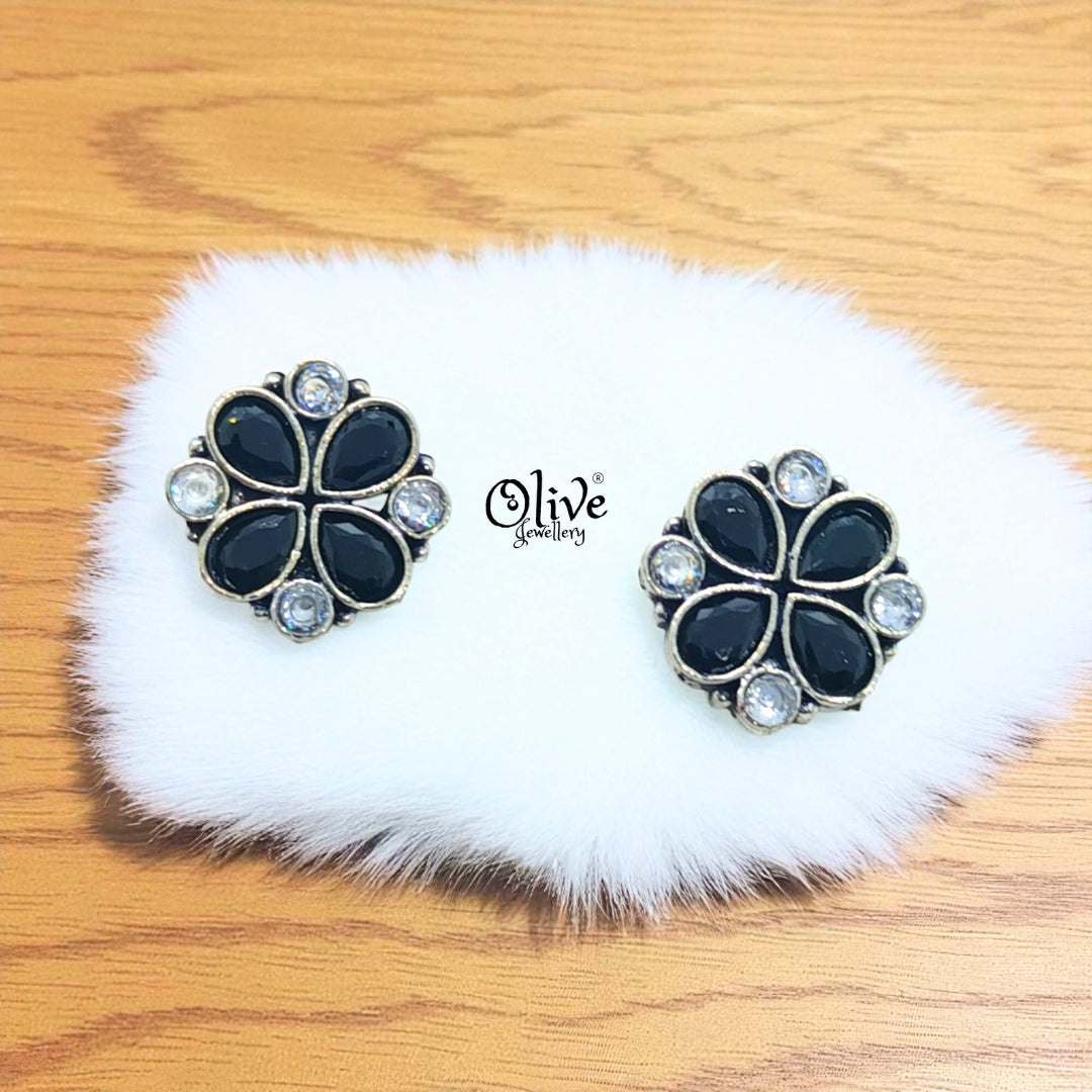 Oxidized Earrings-633