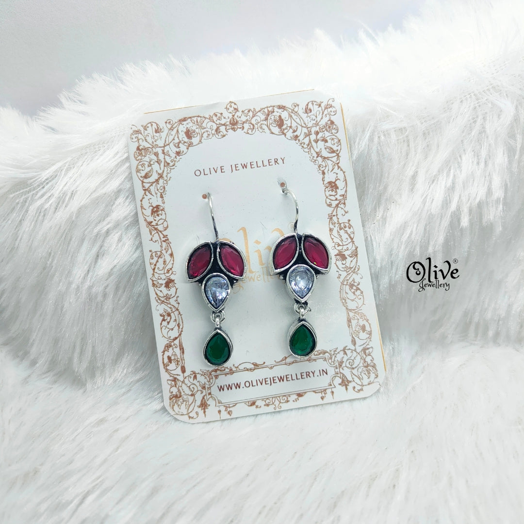 Oxidized Earrings-710