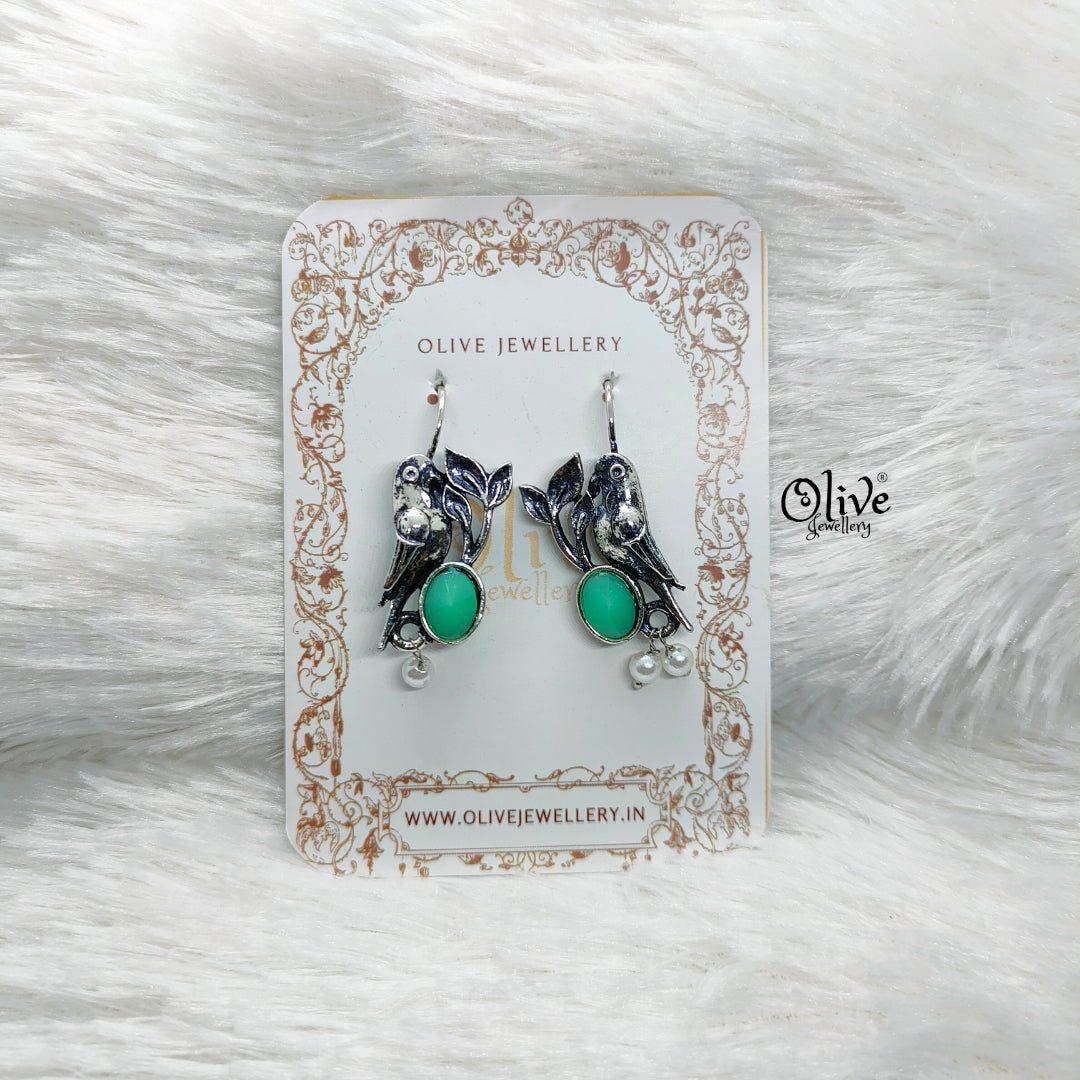 Oxidized Earrings-762