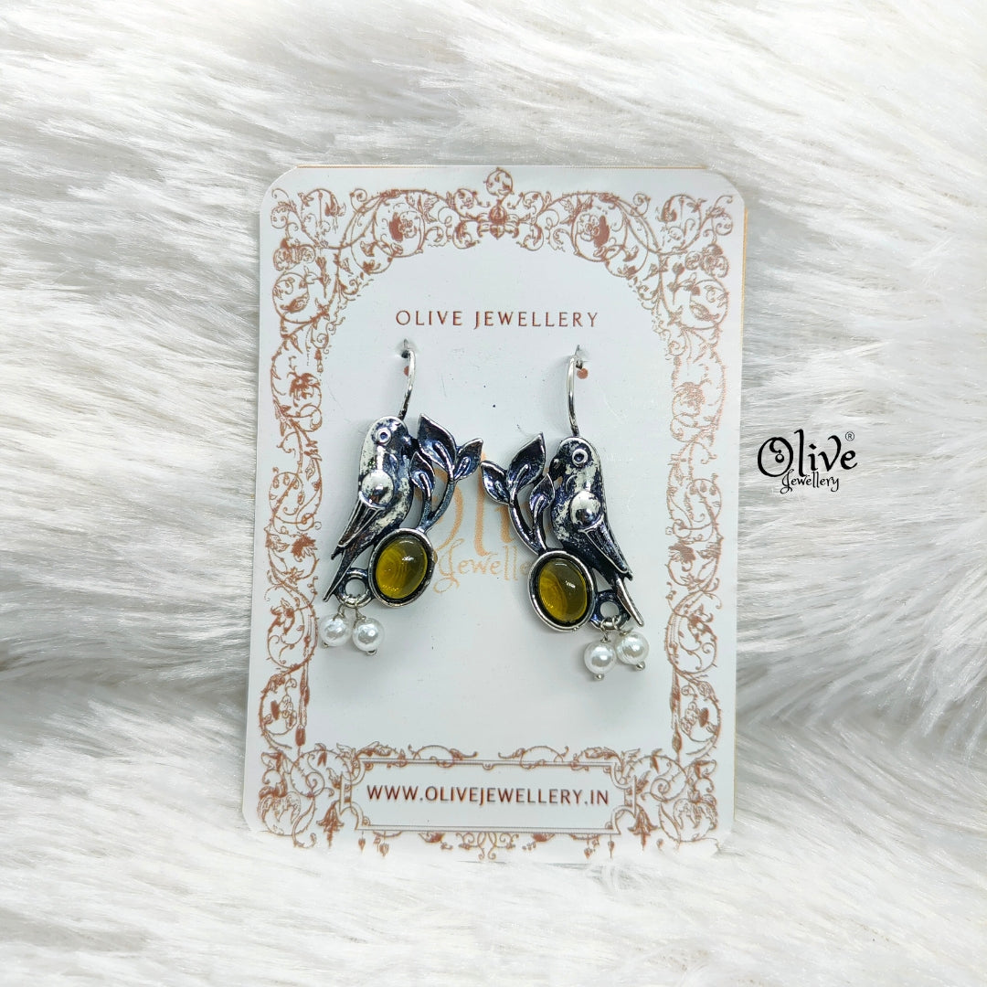 Oxidized Earrings-762
