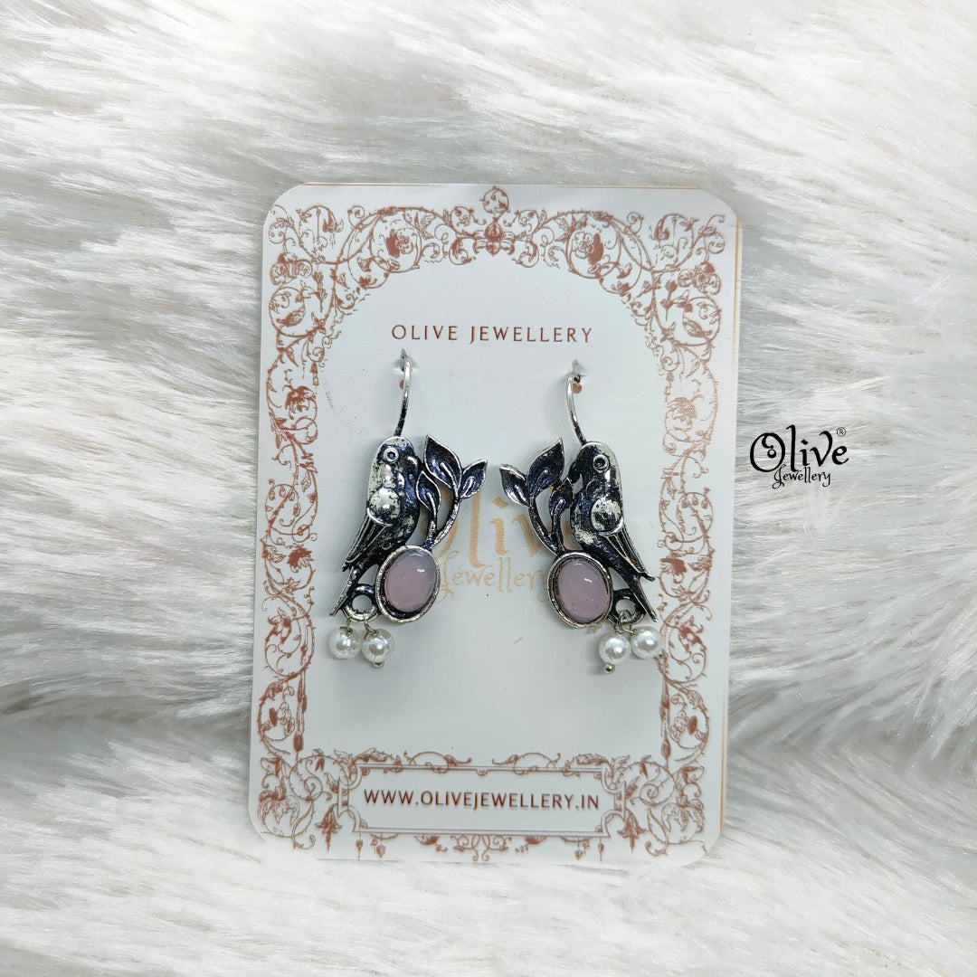 Oxidized Earrings-762