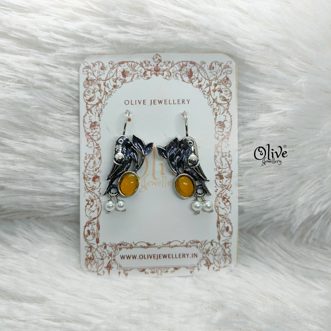 Oxidized Earrings-762