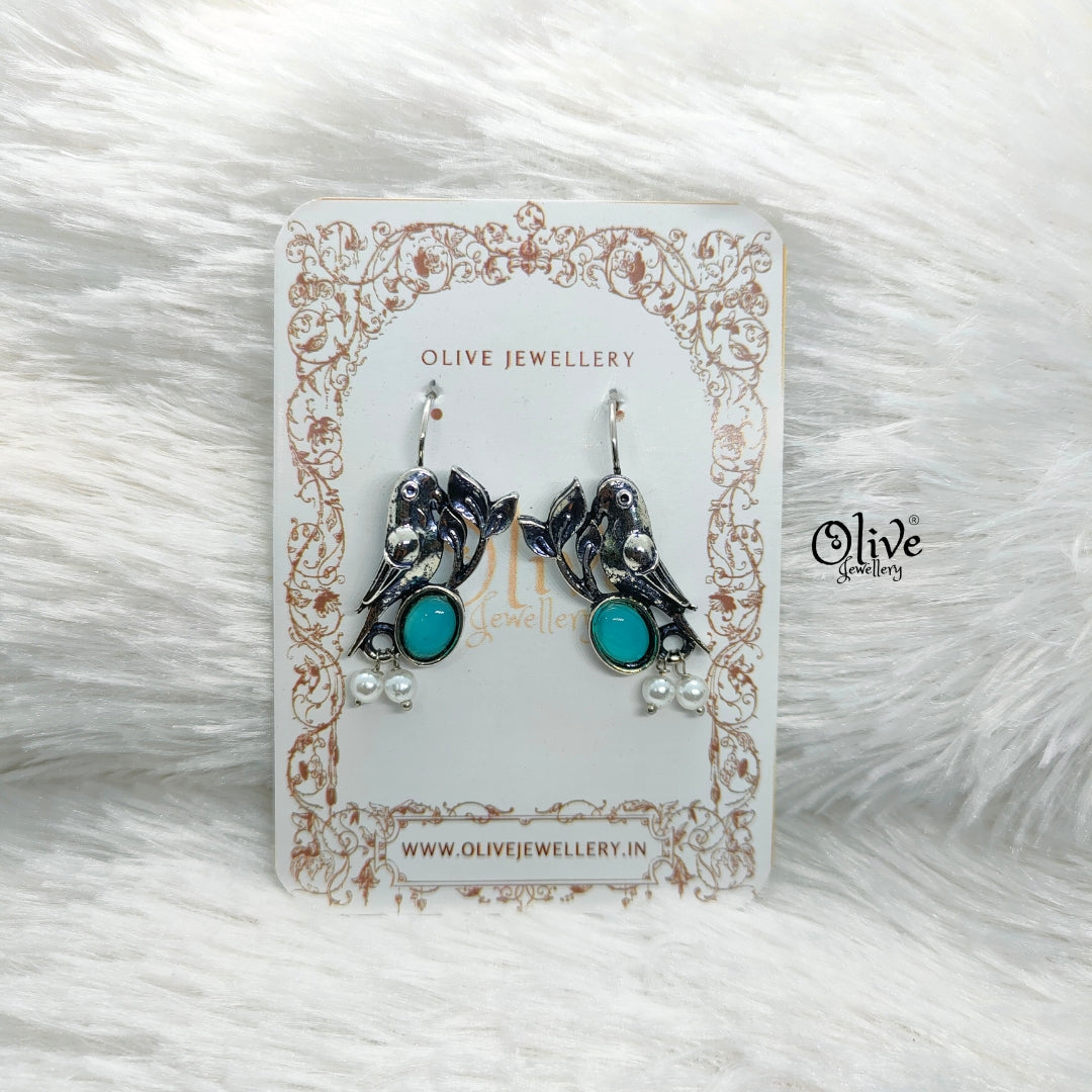 Oxidized Earrings-762