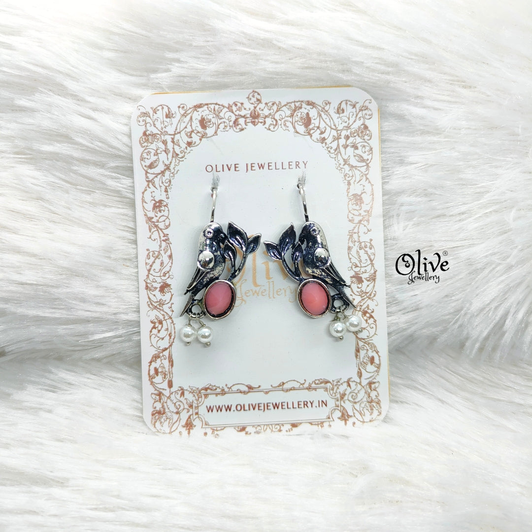 Oxidized Earrings-762