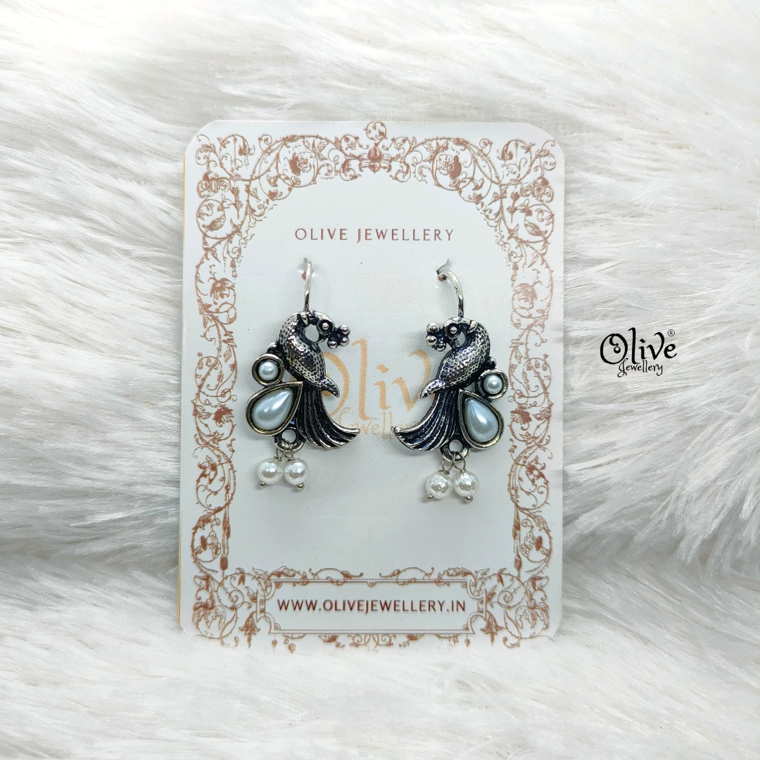 Oxidized Earrings-774