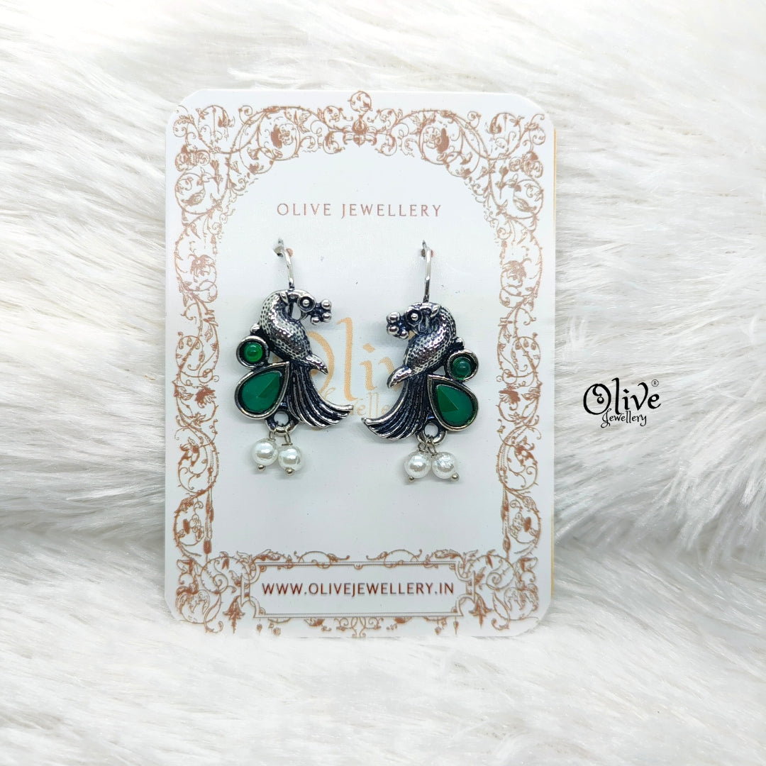 Oxidized Earrings-774