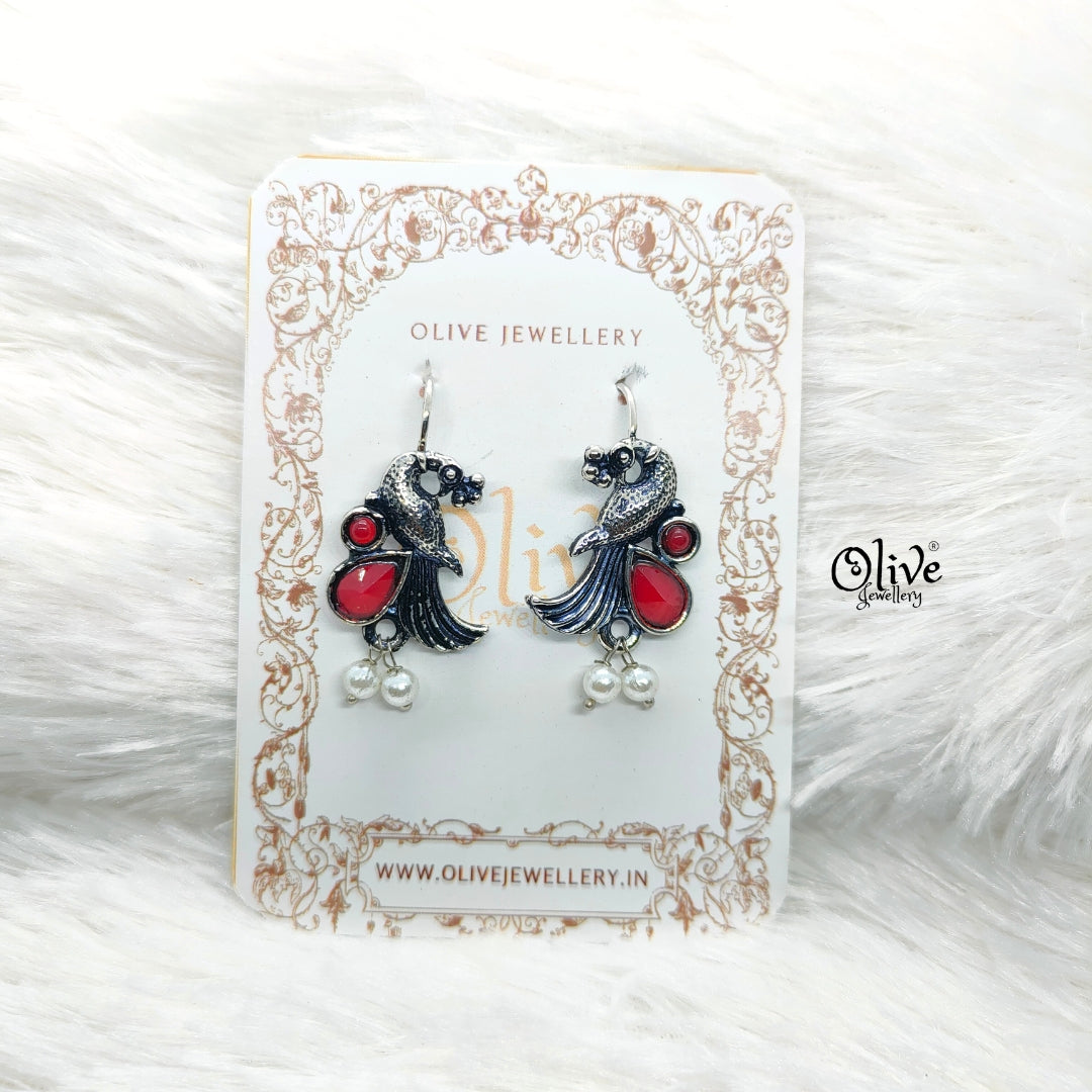 Oxidized Earrings-774