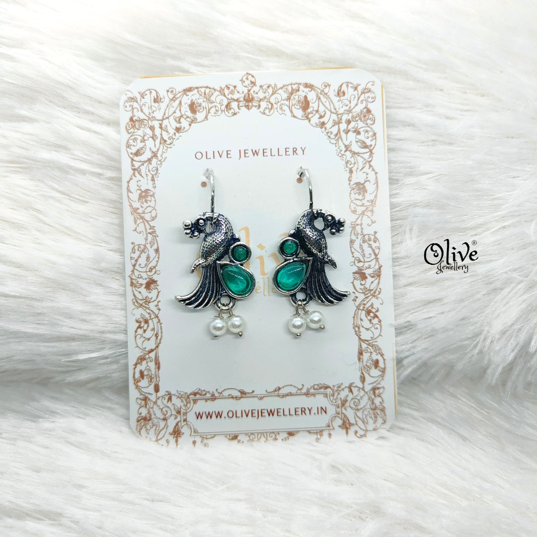 Oxidized Earrings-774