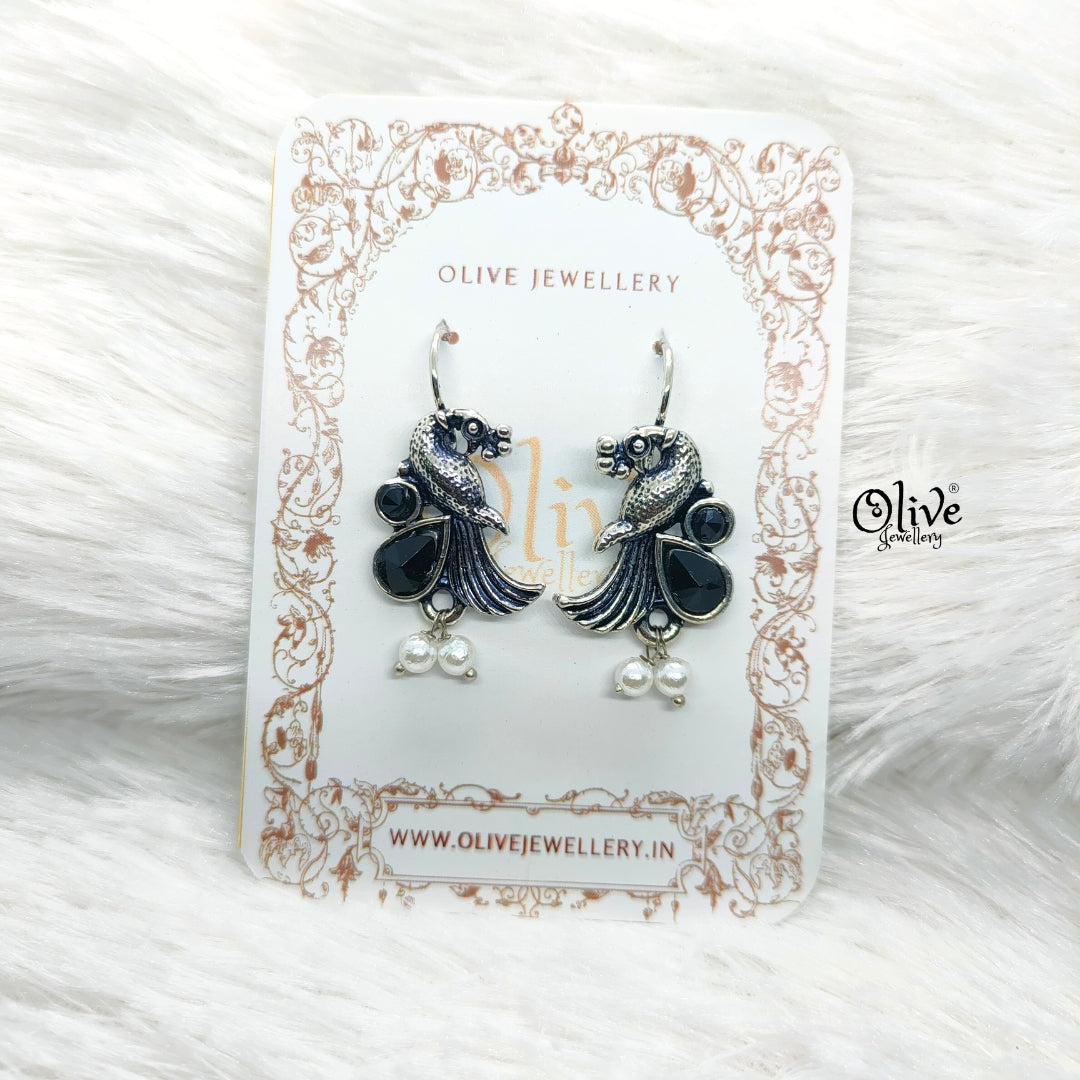 Oxidized Earrings-774