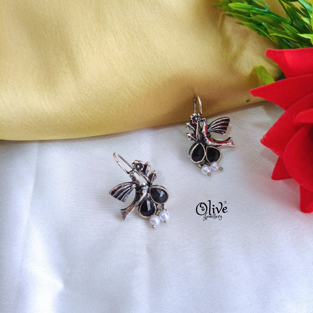 Oxidized Earrings-784