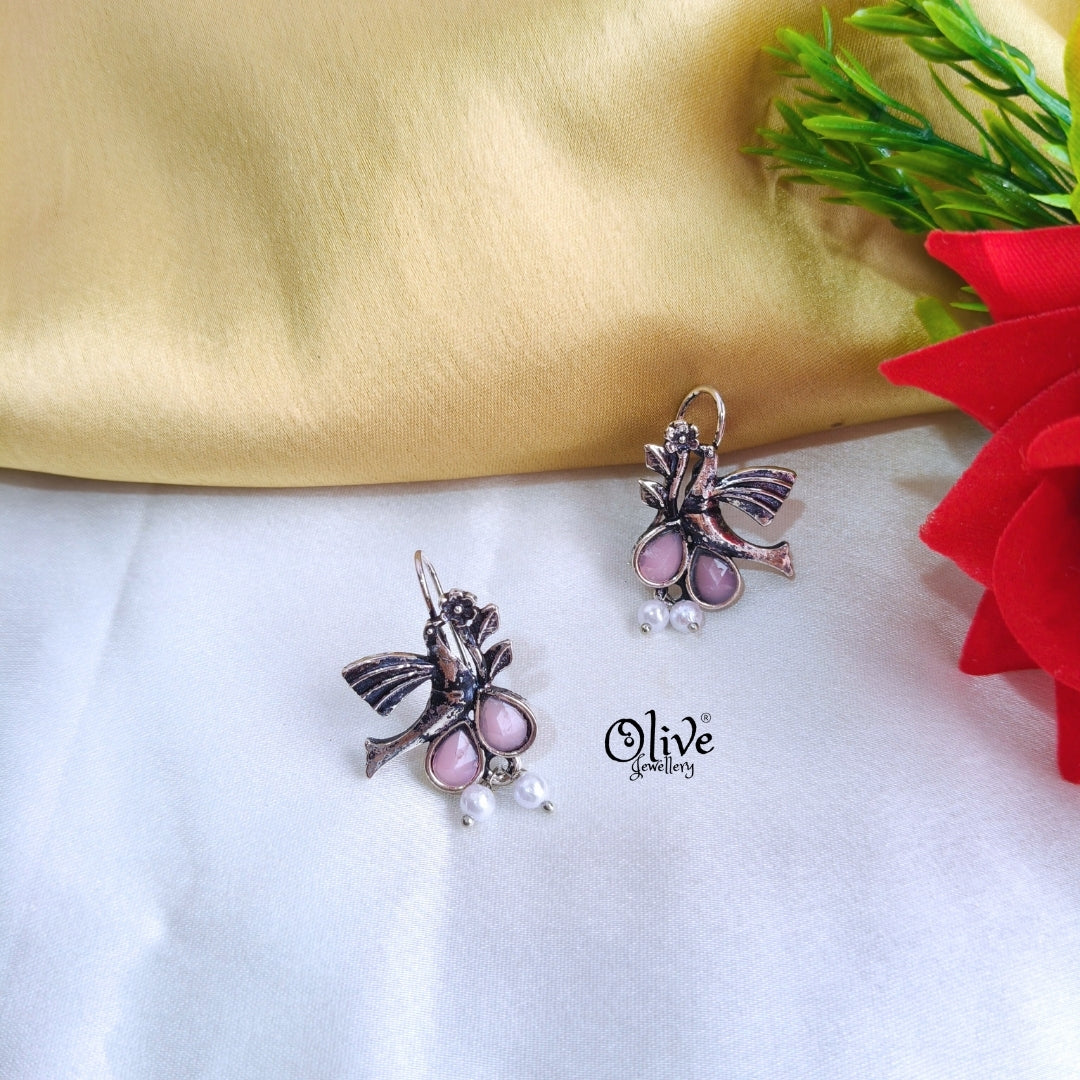 Oxidized Earrings-784