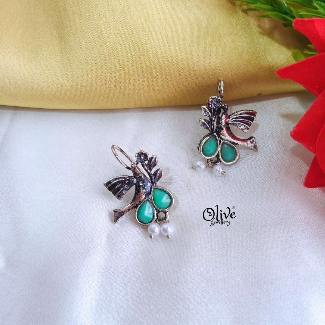 Oxidized Earrings-784