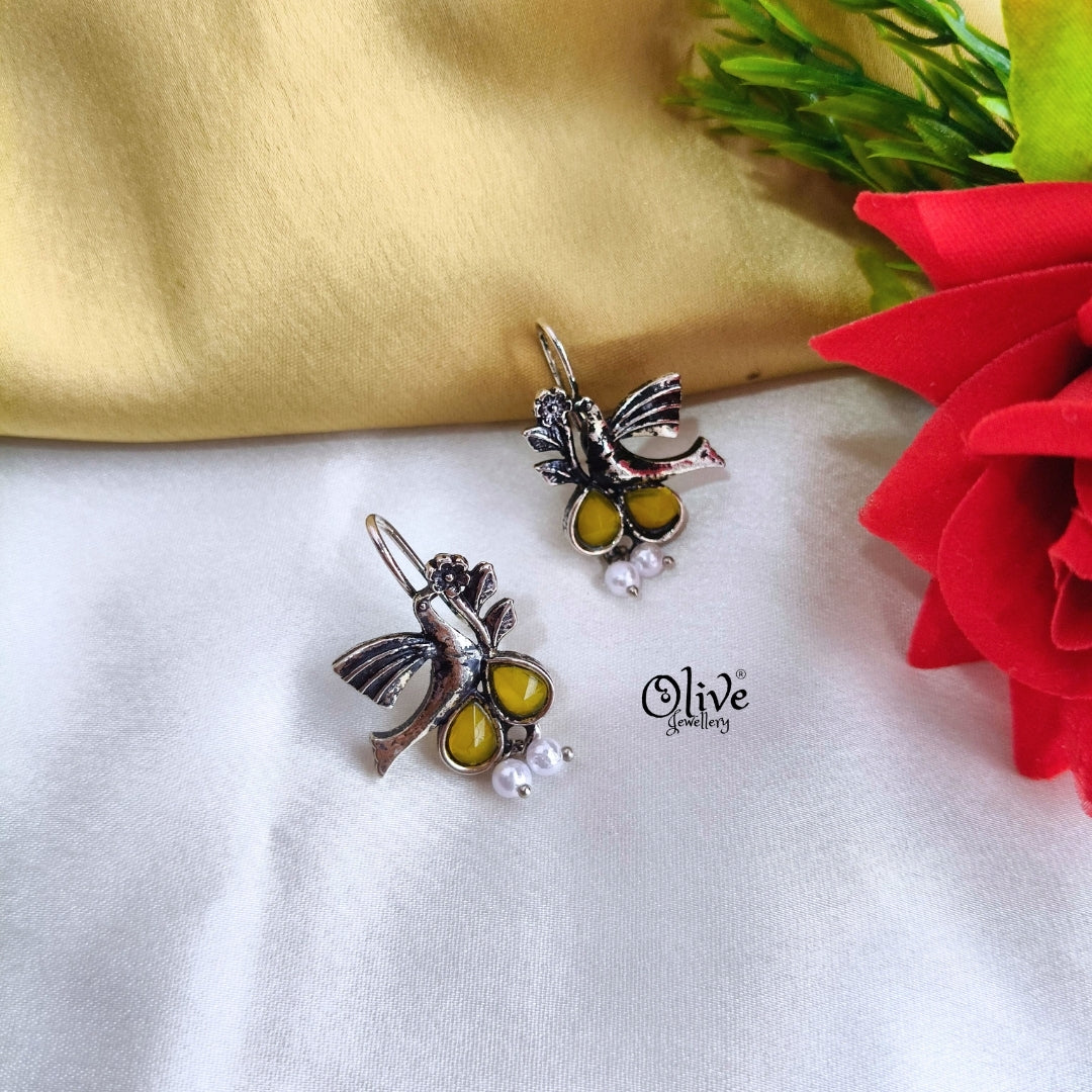 Oxidized Earrings-784