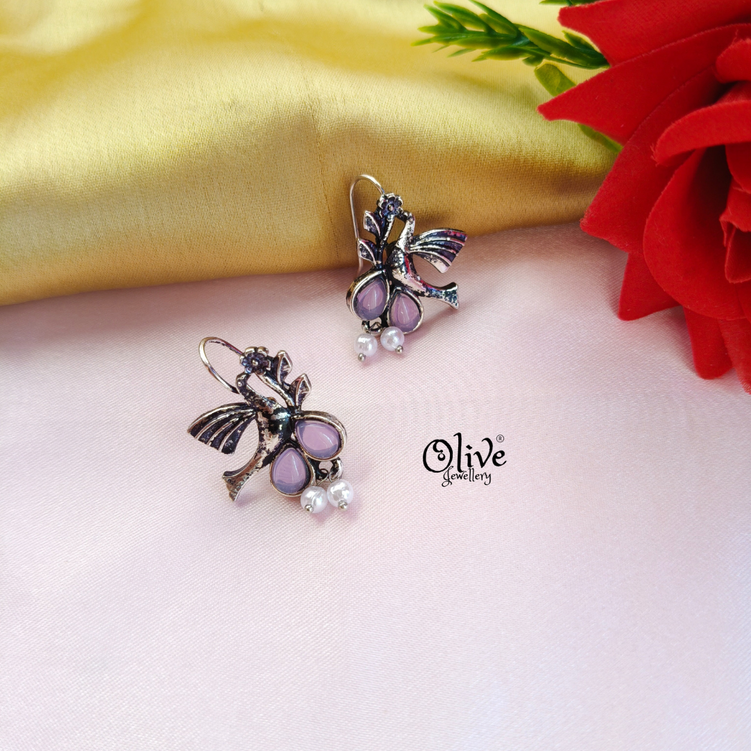 Oxidized Earrings-784