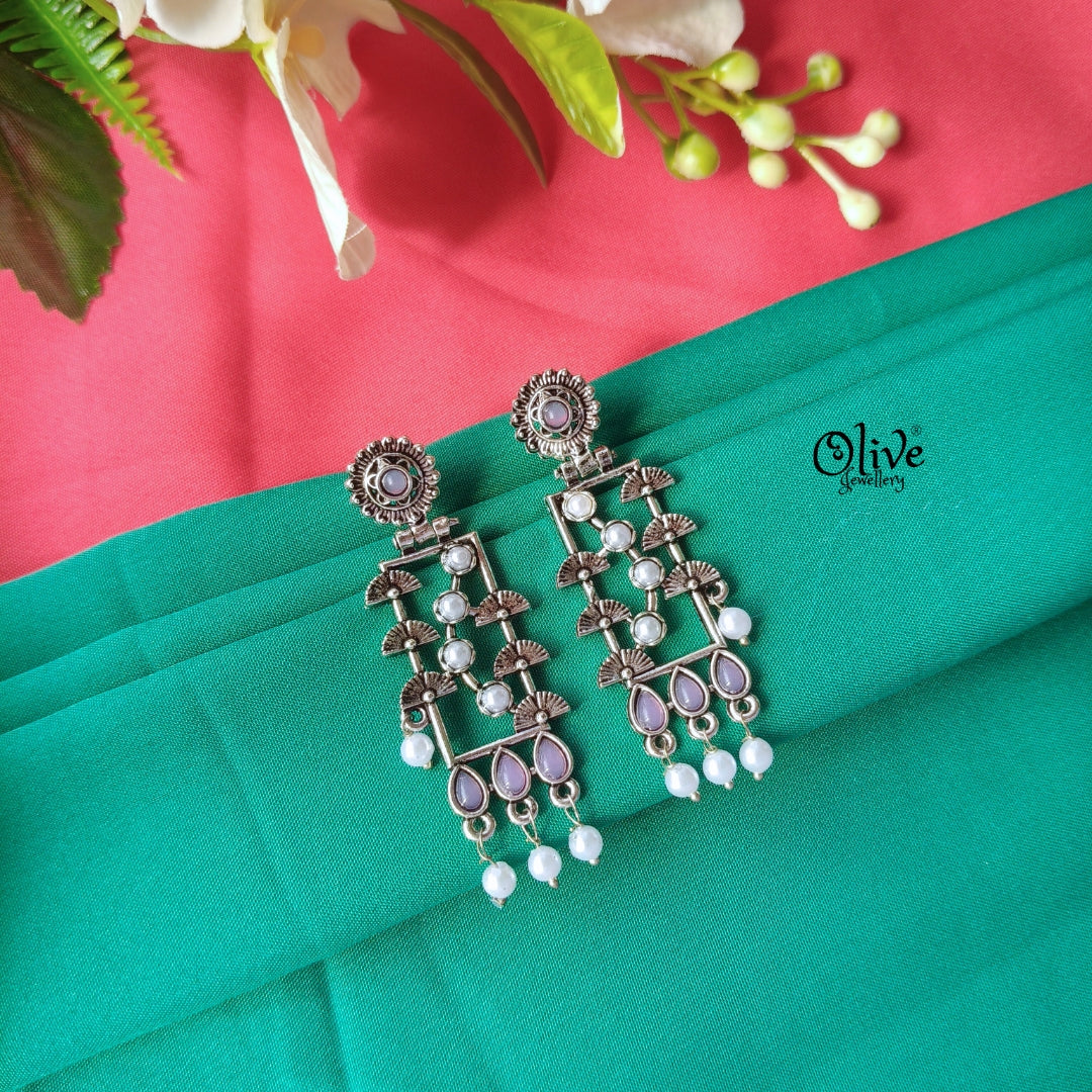 Oxidized Earrings-813