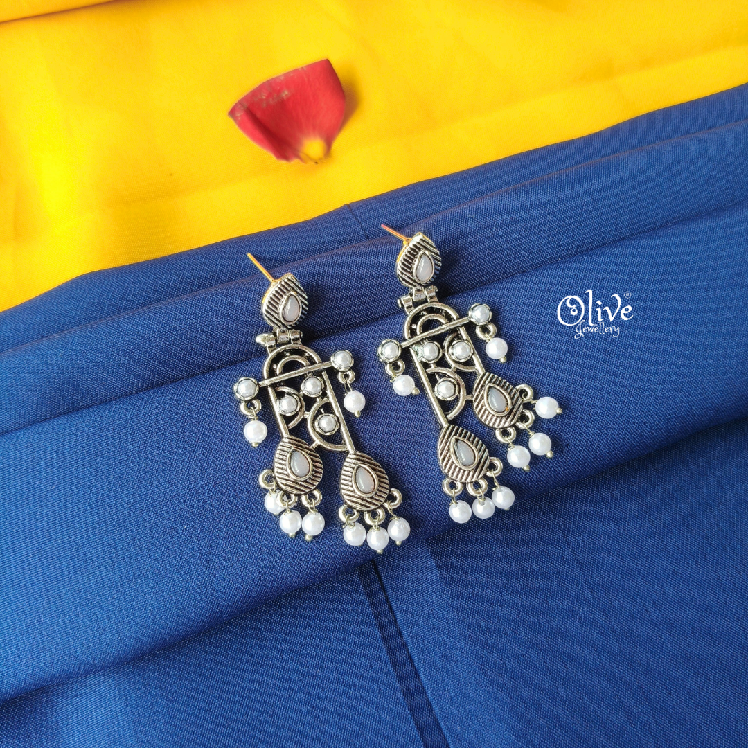 Oxidized Earrings-822