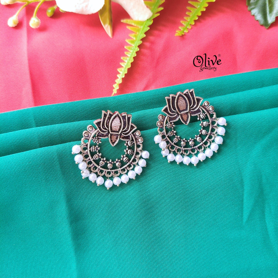 Oxidized Earrings-840