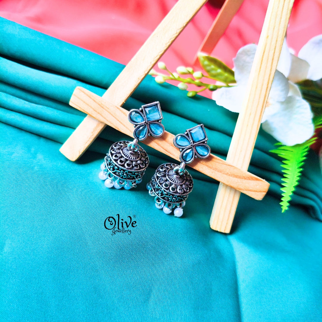 Oxidized Earrings-841