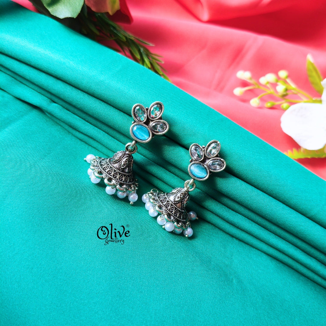 Oxidized Earrings-853