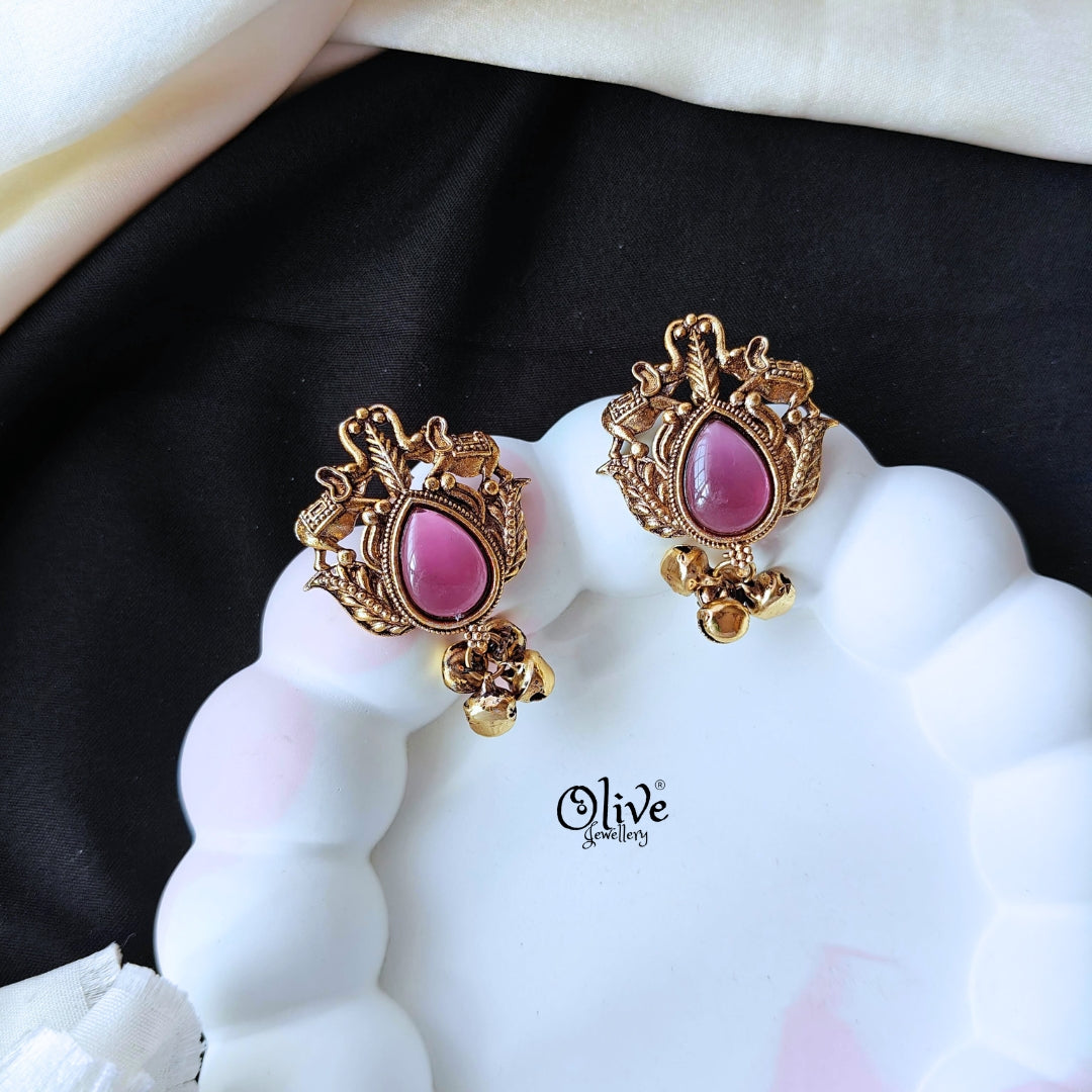 Oxidized Earrings-865