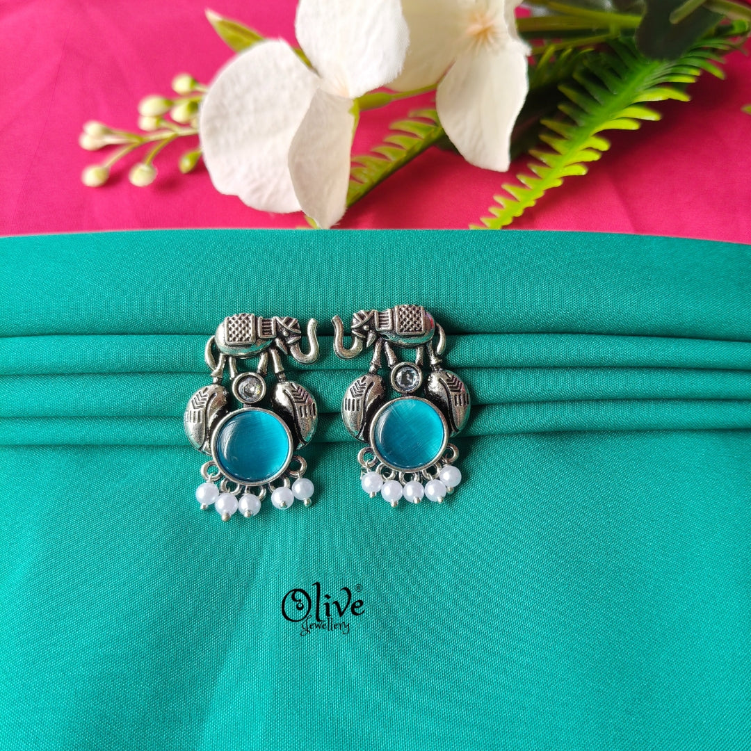 Oxidized Earrings-896