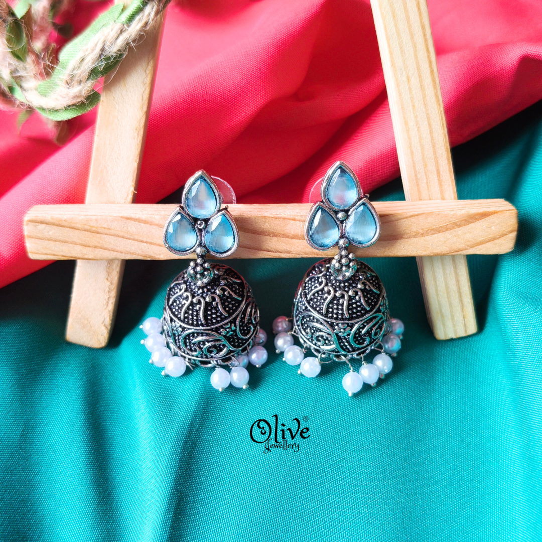 Oxidized Earrings-926
