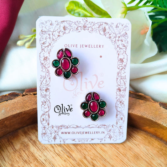 Oxidized Earrings-970