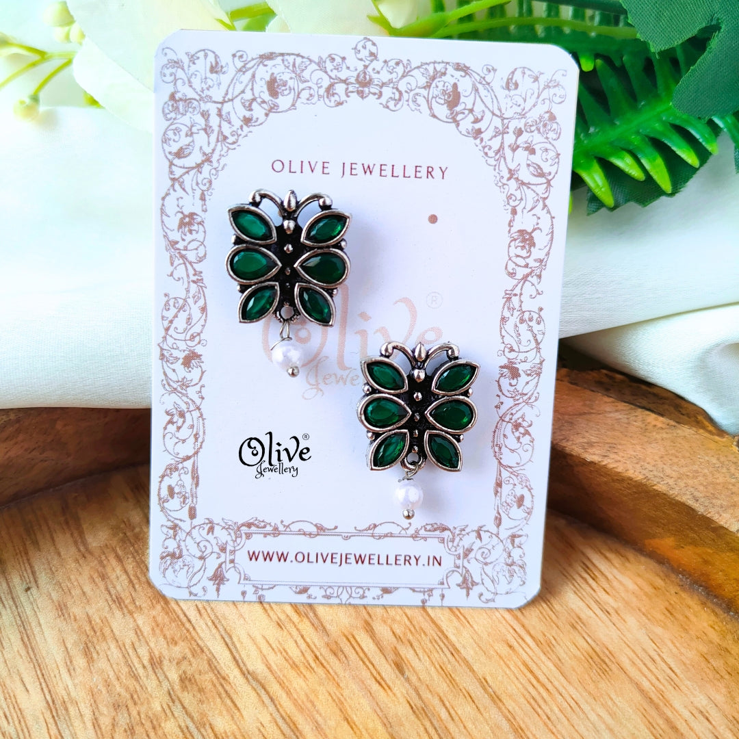 Oxidized Earrings-982