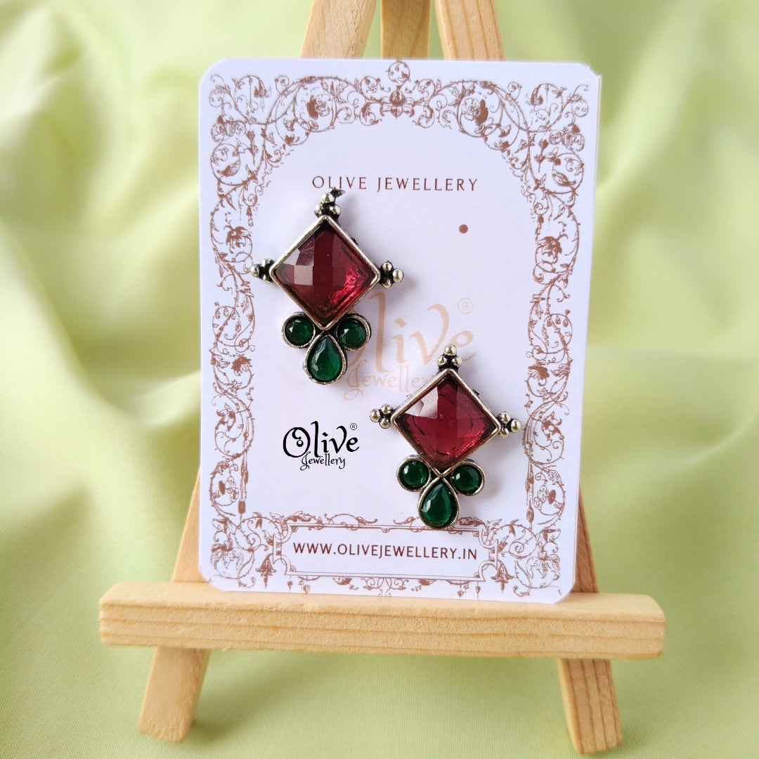 Oxidized Earrings-1069