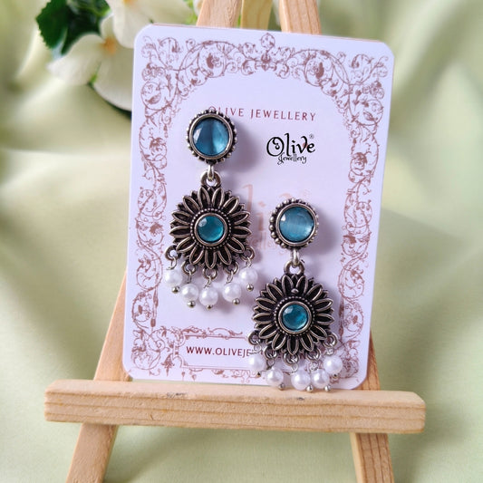 Oxidized Earrings-1080