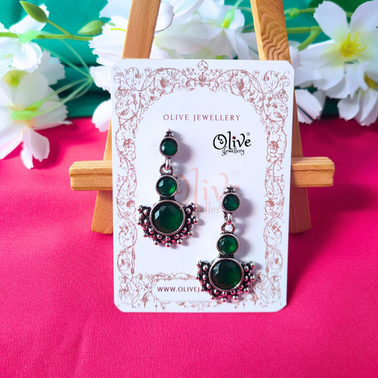 Oxidized Earrings-1135