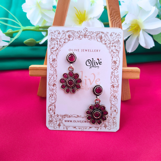 Oxidized Earrings-1188
