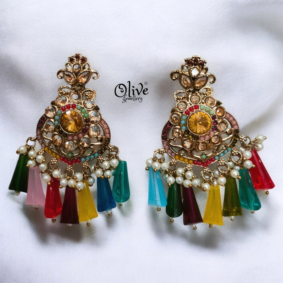 Raga Fusion Earrings - 1