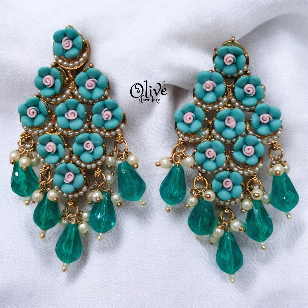 Raga Fusion Earrings - 1 0