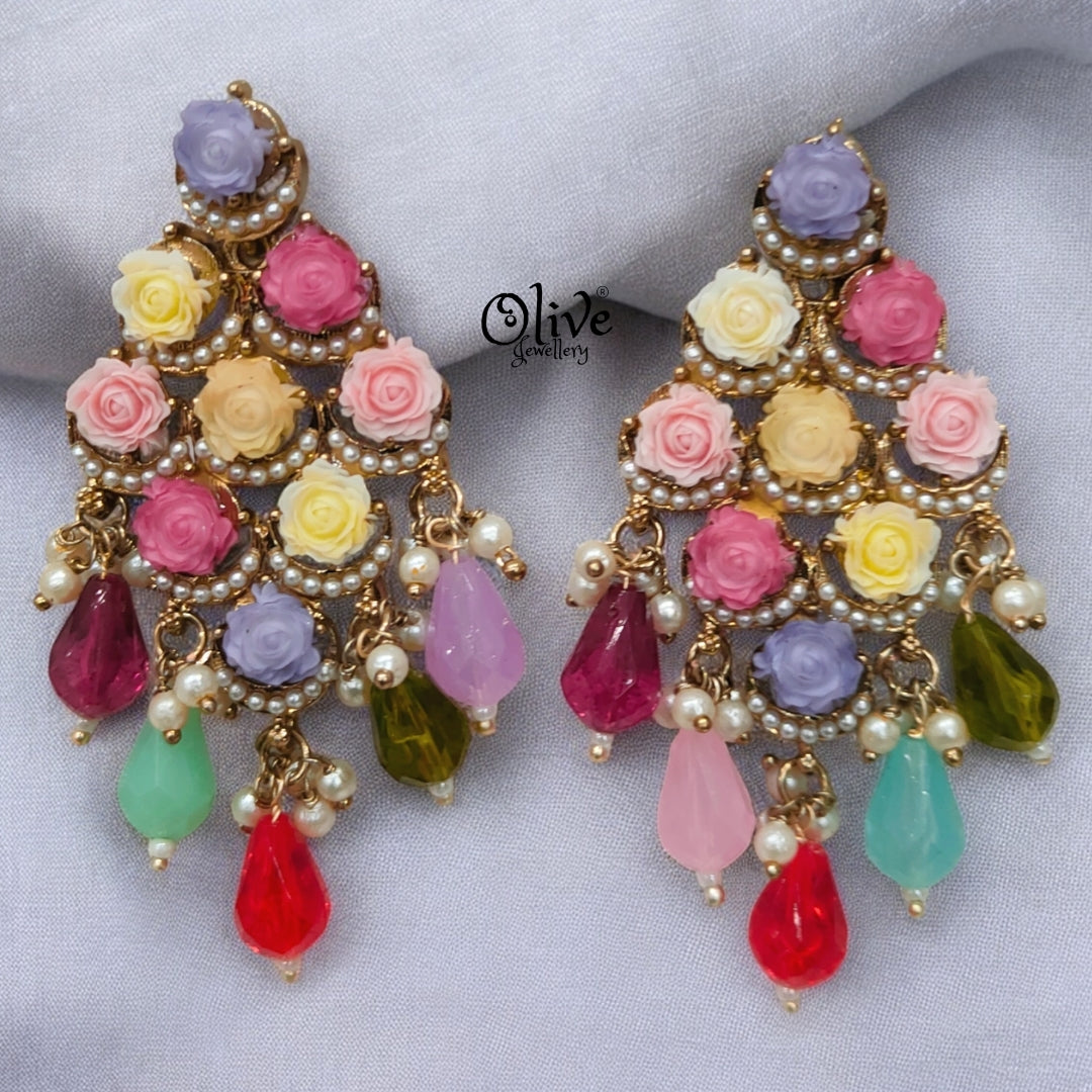 Raga Fusion Earrings - 1 0