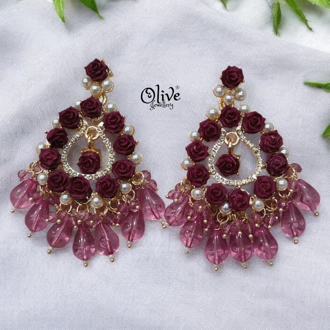 Raga Fusion Earrings -50