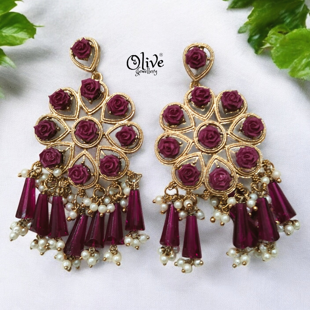 Raga Fusion Earrings -61