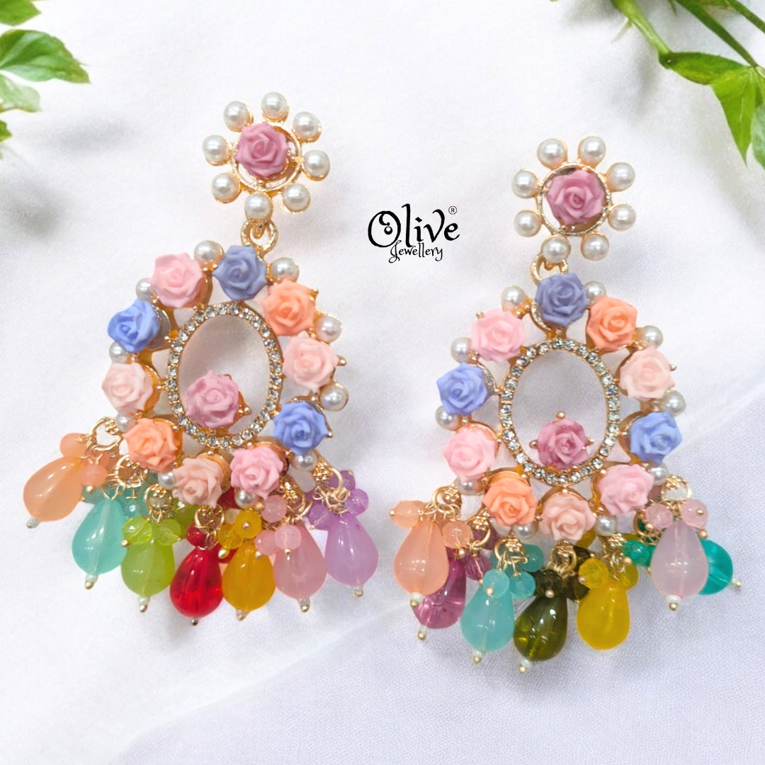 Raga Fusion Earrings -80