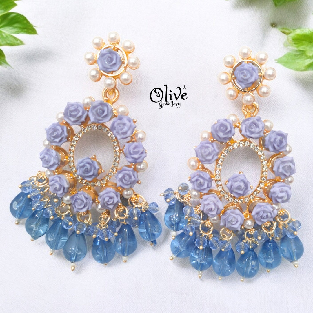 Raga Fusion Earrings -80