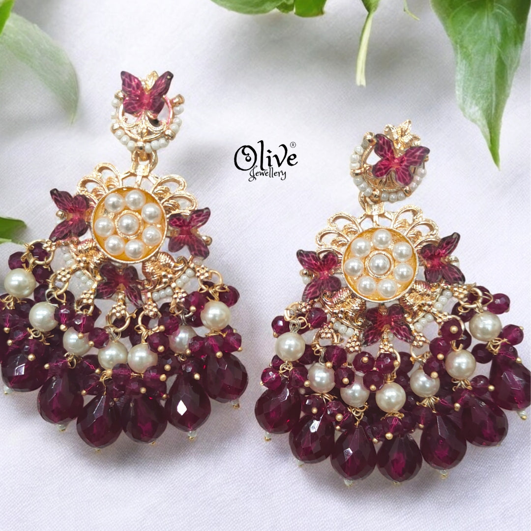 Raga Fusion Earrings -95
