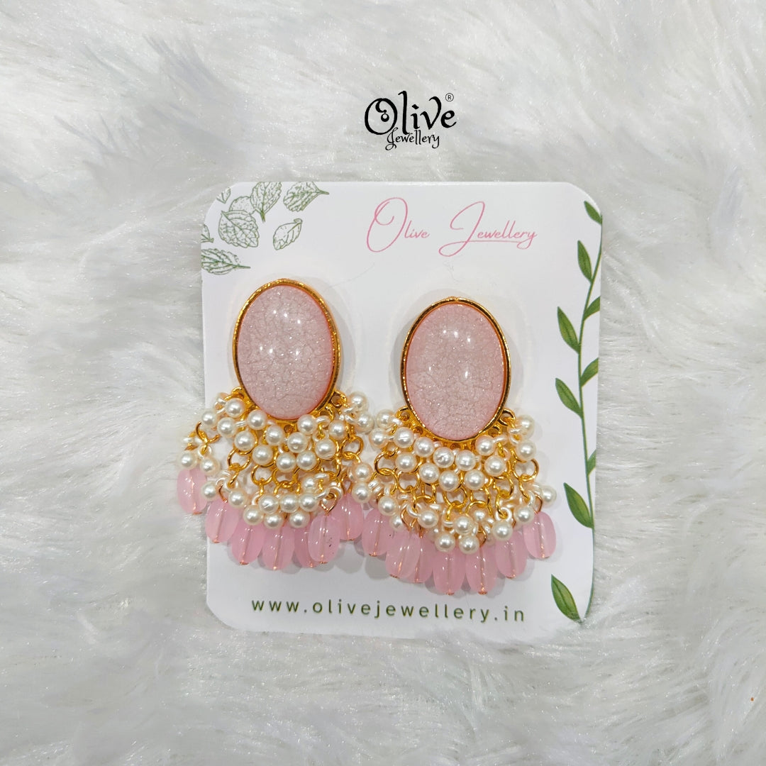 Raga Fusion Earrings -113