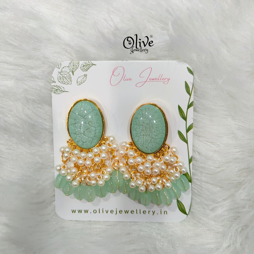 Raga Fusion Earrings -113