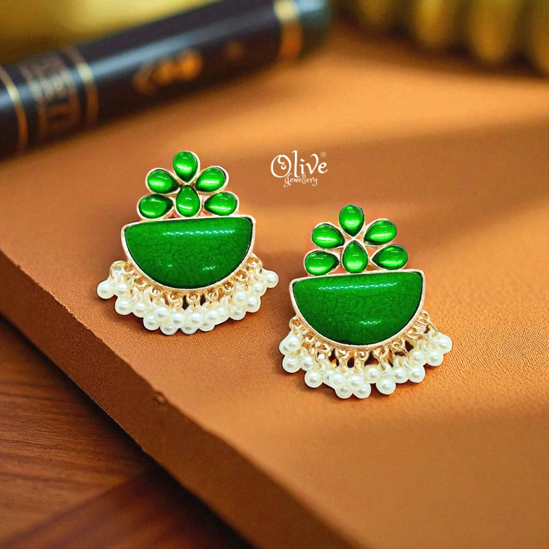 Raga Fusion Earrings -137