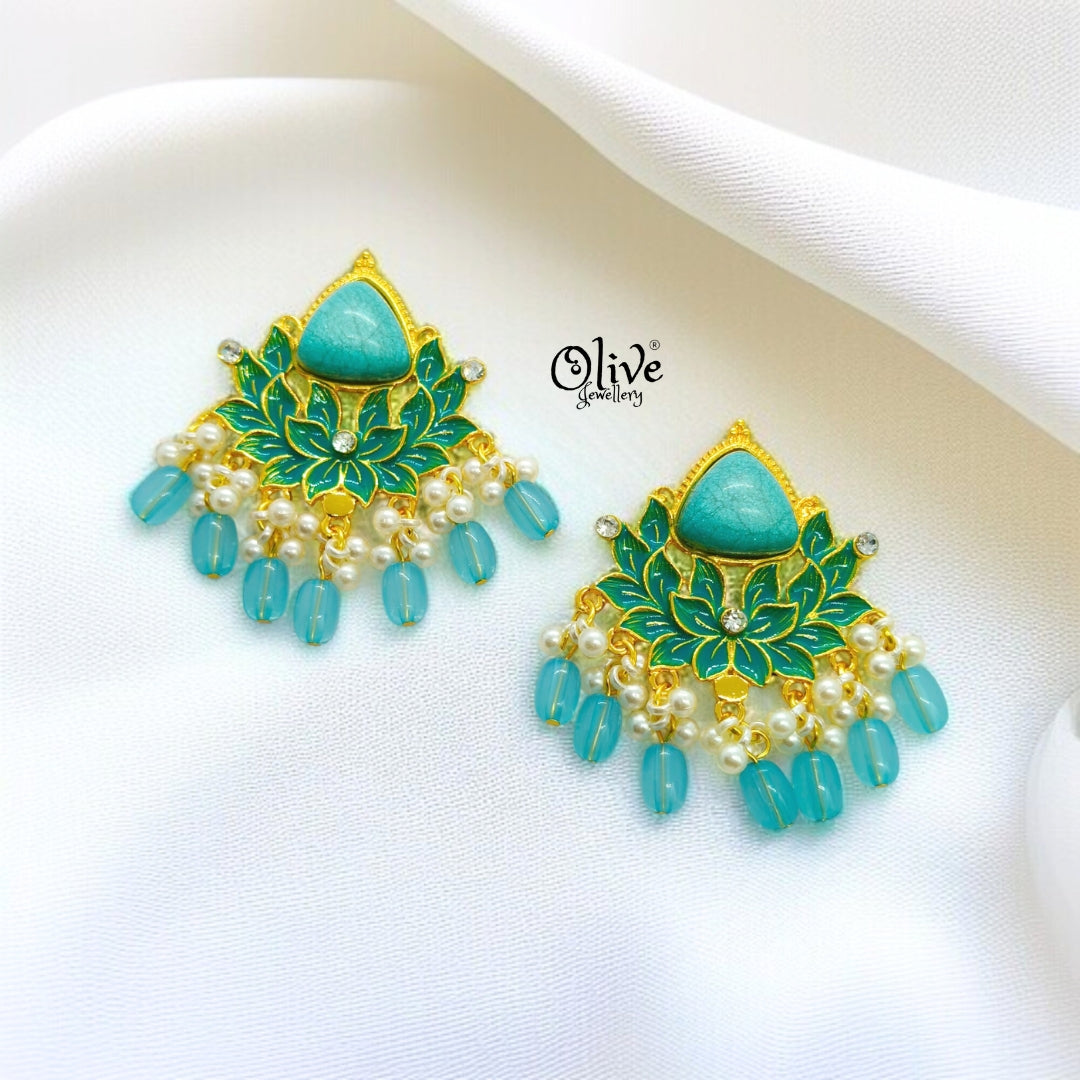 Raga Fusion Earrings -143