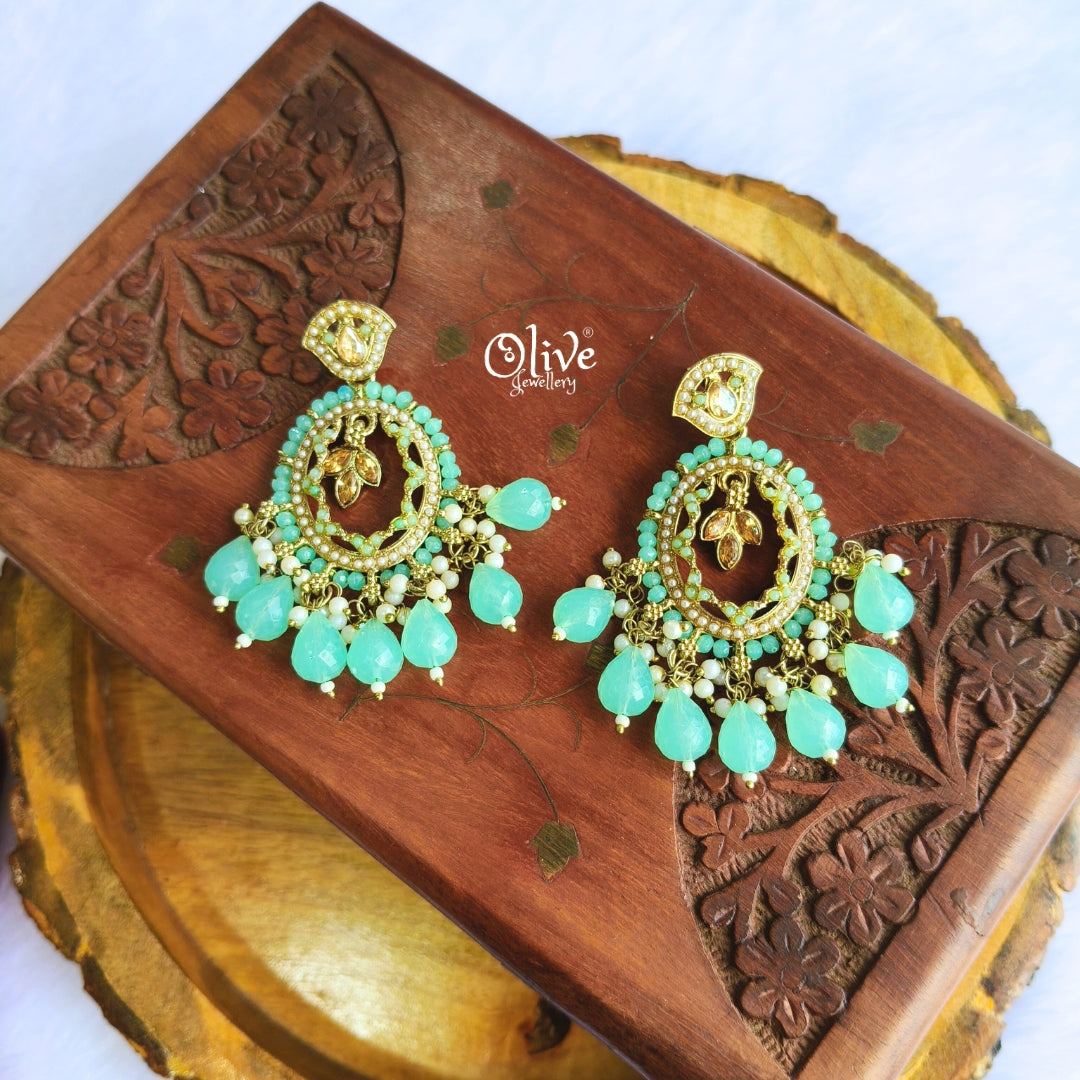 Raga Fusion Earrings - 156