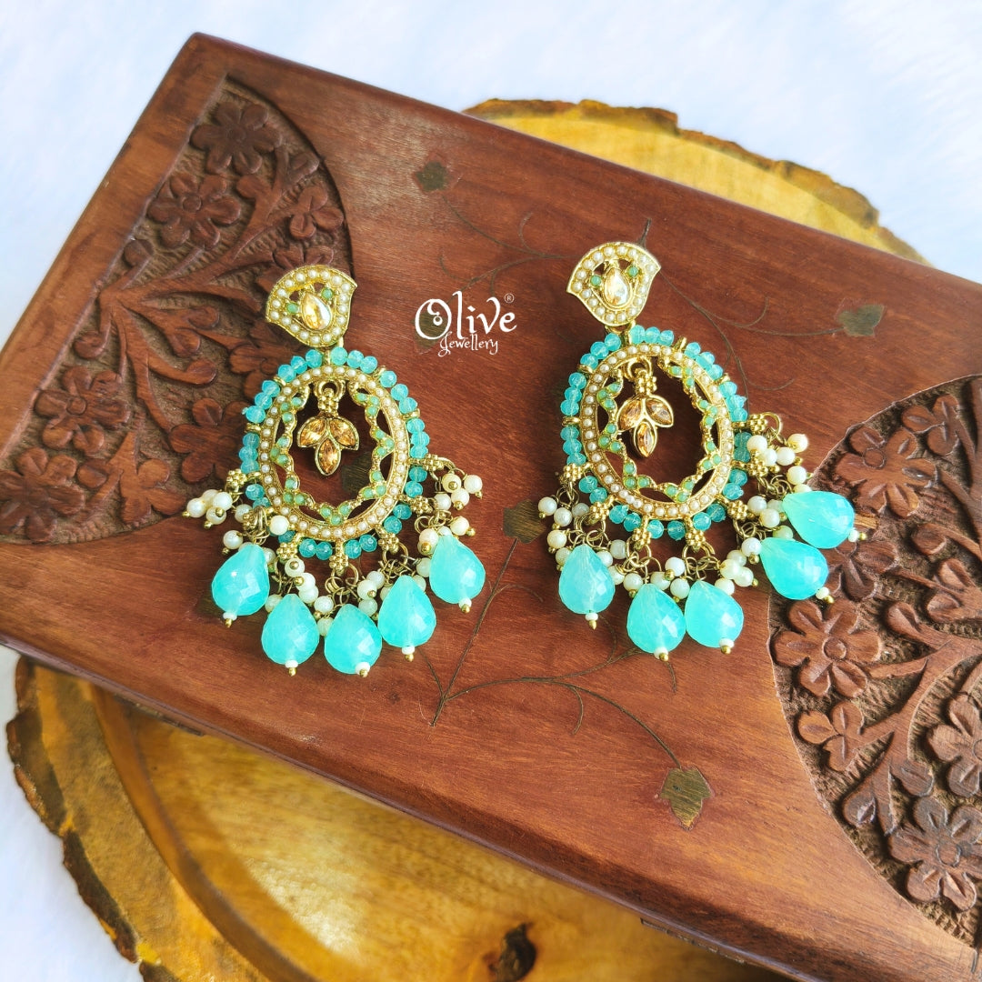 Raga Fusion Earrings - 156