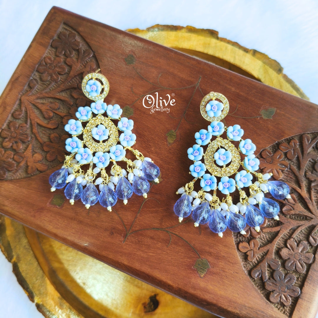 Raga Fusion Earrings - 167